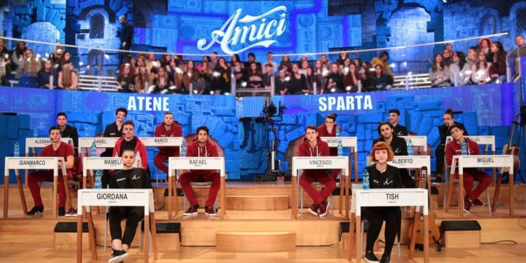 La classe di Amici 18