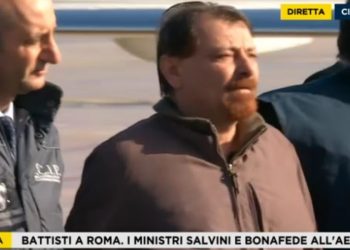 Cesare Battisti è atterrato a Ciampino