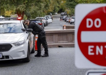 Polizia Usa (foto da Twitter)