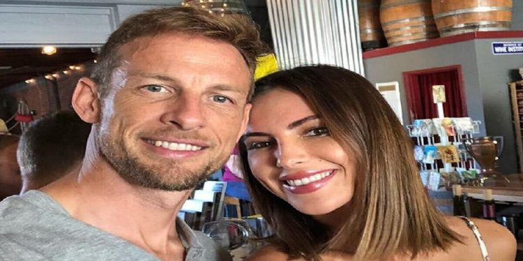 Jenson Button e Brittny Ward