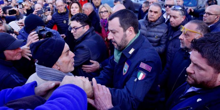 Salvini ad Afragola