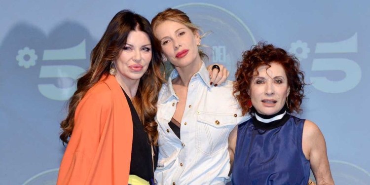 Alba Parietti, Alessia Marcuzzi e Alda D'Eusanio