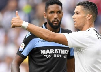 Wallace in marcatura su Cristiano Ronaldo (Foto LaPresse)