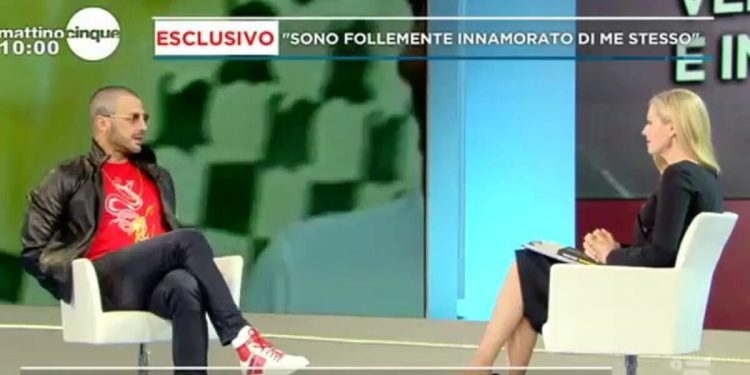 Fabrizio Corona a Mattino5