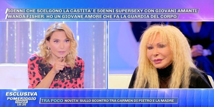 Wanda Fisher a Pomeriggio 5