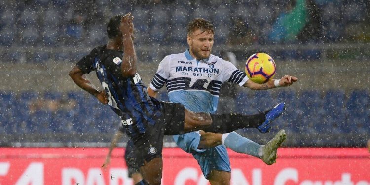 Inter Lazio pioggia