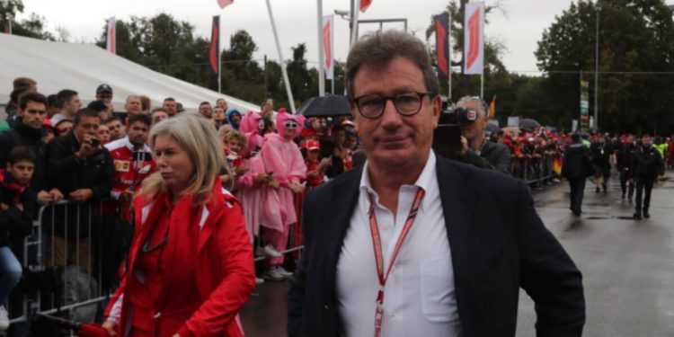 Louis Carey Camilleri, CEO Ferrari (foto da Twitter)