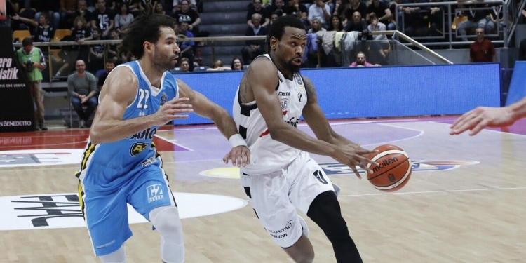 Video Nanterre Virtus Bologna (Foto LaPresse)