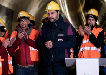 Matteo Salvini a Chiomonte