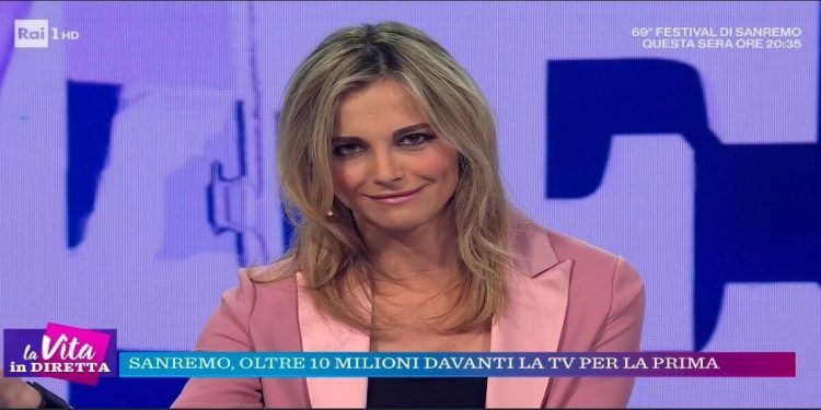 Francesca Fialdini a La Vita in Diretta