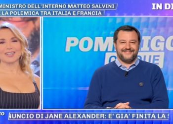 Matteo Salvini Pomeriggio 5