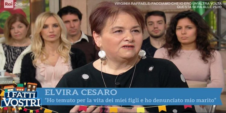 Elvira Cesaro a I Fatti Vostri