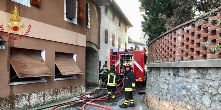 incendio a Pordenone