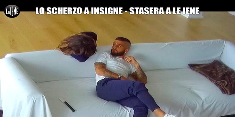 Lorenzo Insigne, scherzo Le Iene