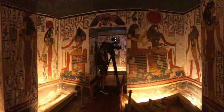 Il sepolcro della Regina Nefertari