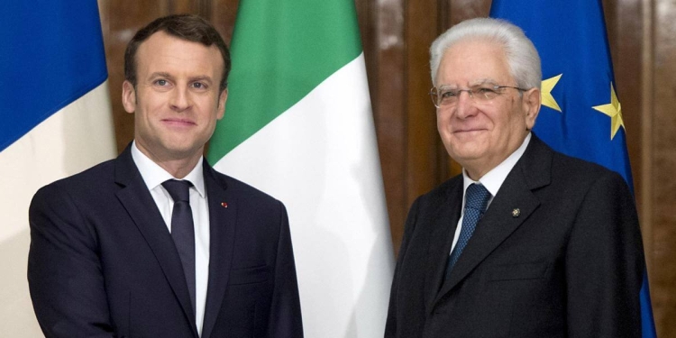 Macron e Mattarella