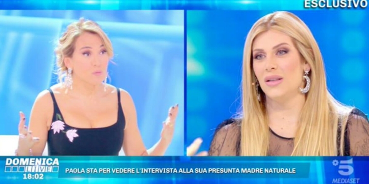 Paola Caruso a Domenica Live