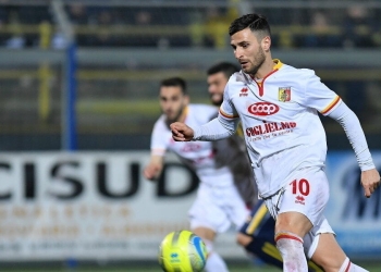 Giannone, numero 10 del Catanzaro (Foto LaPresse)