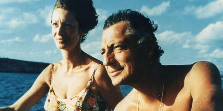 Marella e Gianni Agnelli in uno storico scatto