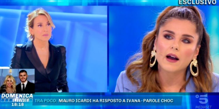 Ivana Icardi a Domenica Live