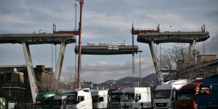 Demolizione Ponte Morandi