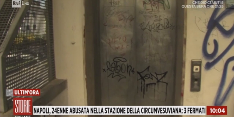 Stazione Circumvesuviana a Storie Italiane