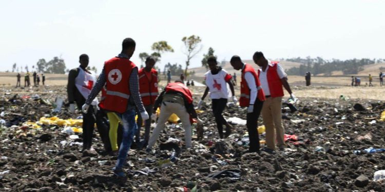 Aereo precipitato in Etiopia