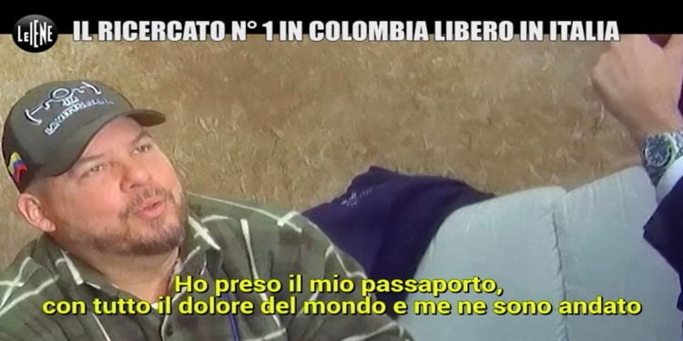 Domenico Mancusi Hoyos, latitante colombiano in Italia