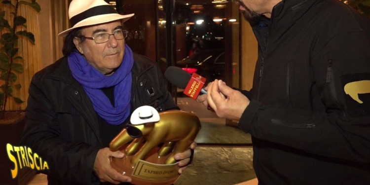 Tapiro d'oro ad Al Bano