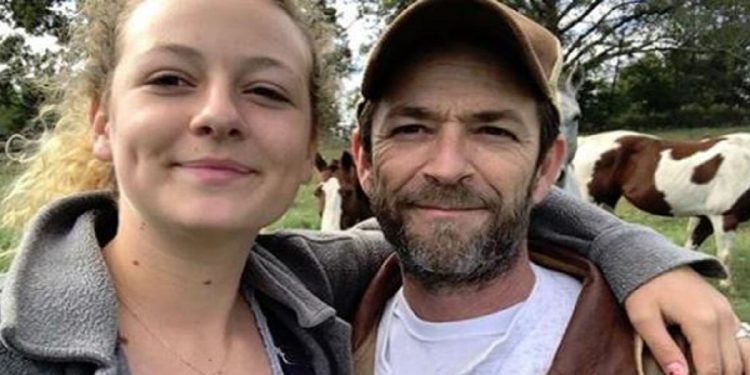 Luke Perry e Sophie