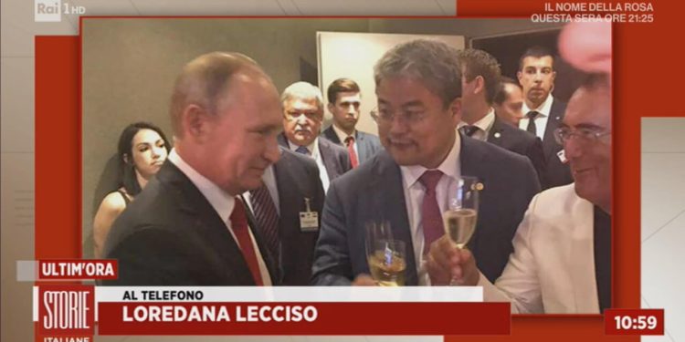 Al Bano e Putin, foto pubblicata dalla Rai