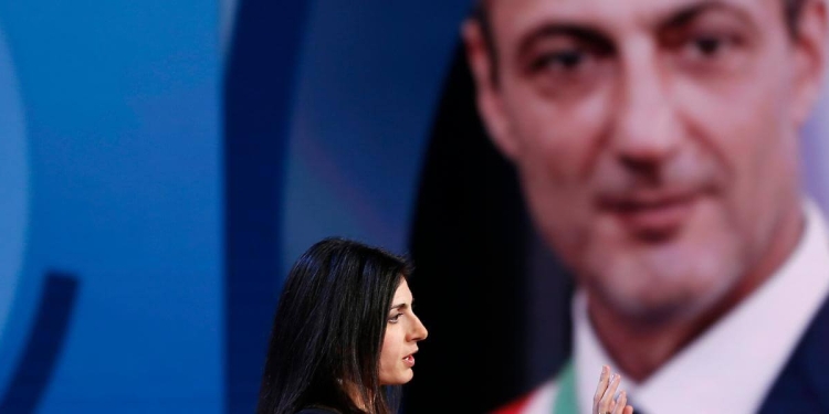 Virginia Raggi e Marcello De Vito