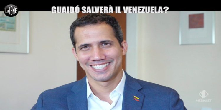 Juan Guaidó a Le Iene