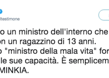 Tweet di Pif contro Salvini