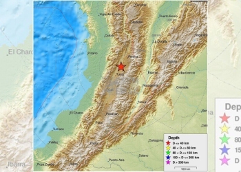 Terremoto Colombia, sisma di M 6.1