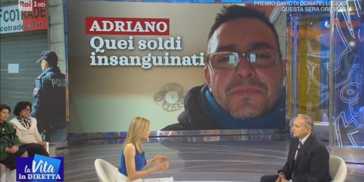 Adriano Lamberti, a La Vita in Diretta