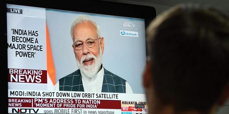 premier Modi annuncia successo test anti-satellite