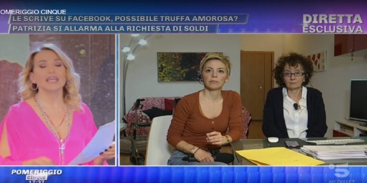 Truffa dell'amore a Pomeriggio 5