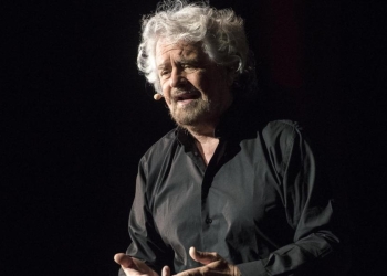 Beppe Grillo a teatro