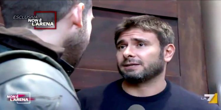 Alessandro Di Battista a Non è l'Arena