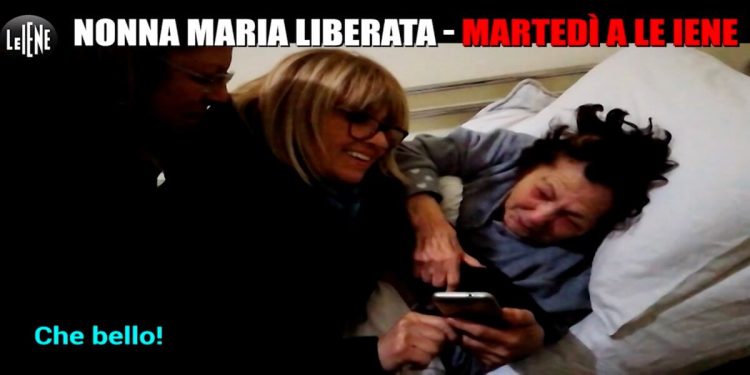 Nonna Maria "liberata" dopo 4 anni