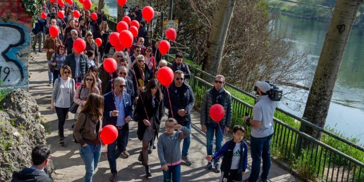 Passeggiata ai Murazzi in ricordo di Stefano Leo