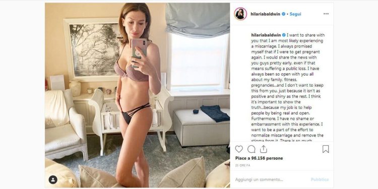 Hilaria Baldwin incinta del 5° figlio