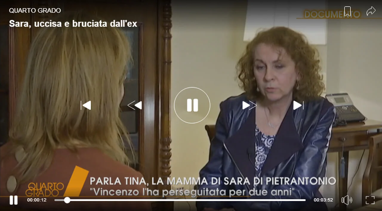 Sara Di Pietrantonio, la mamma/ Video 