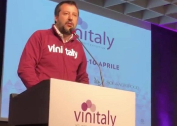 Matteo Salvini al Vinitaly