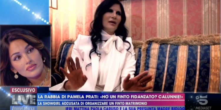 Pamela Prati a Live - Non è la D'Urso