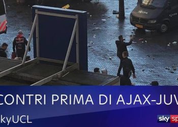 Scontri prima di Ajax-Juventus