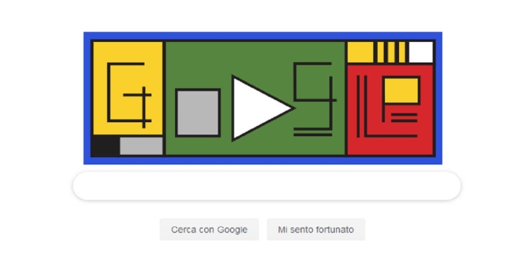 Movimento Bauhaus, il doodle di Google