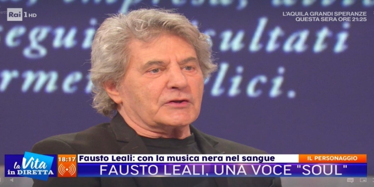 Fausto Leali a La Vita in Diretta