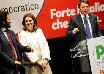 Marini e Renzi in Umbria